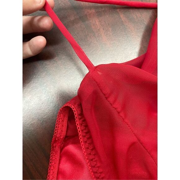 Vintage Sears Babydoll Lingerie by Inner Most with Lace Size Medium - Picture 4 of 9